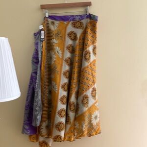 Silk Reversible Wrap Skirt Sizes 2-12